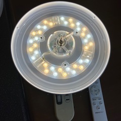 M2509-308 LED シーリングライト GT-TJ28030-BX 6-8畳 リモコン付き 調光調色可能 固定スポンジ欠品 動作確認済み キズ汚れ有りの画像