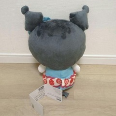 タグ付き　ゆるかわ　サンリオキャラクターズ　Lぬいぐるみ　
クロミの画像