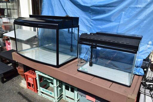 話中　90と60㎝水槽セット