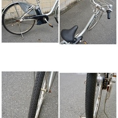  {受付中} 🔴⭐️超特価⭐🔴電動自転車 ブリヂストン 26インチ アシスト 1人乗り 091305の画像