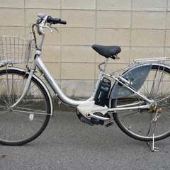  {受付中} 🔴⭐️超特価⭐🔴電動自転車 ブリヂストン 26インチ アシスト 1人乗り 091305の画像