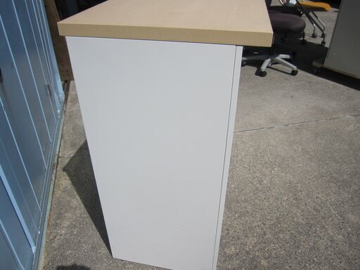 受付カウンター　ホワイト　木天板　1200ｘ500ｘ950　