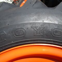 A4799 15.5/60-18 ホイール付き４本SET TOYO G-15 美品 9.5分山 タイヤショベル ZW40の画像