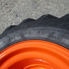 A4799 15.5/60-18 ホイール付き４本SET TOYO G-15 美品 9.5分山 タイヤショベル ZW40の画像
