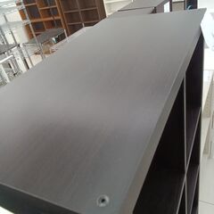 ★リユースのサカイ日立店★HJ7822  収納棚 ダークブラウン H147×D39.5×W76.5 クリーニング済み の画像
