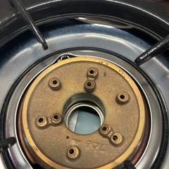 O 2509-438 パロマ LPガス 1口ガスコンロ PA-E18S 2025年製 通電確認済み キズ 汚れありの画像