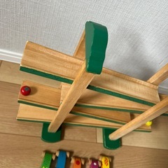 エドインター　スロープトイ　コロコロ　　赤ちゃん　おもちゃ　知育玩具　木のおもちゃの画像