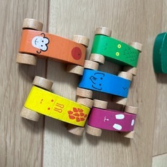 エドインター　スロープトイ　コロコロ　　赤ちゃん　おもちゃ　知育玩具　木のおもちゃの画像