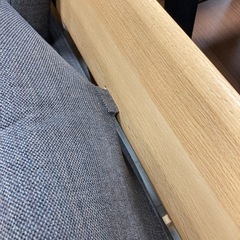 取りに来れる方限定！ニトリの２人掛けソファーです！の画像