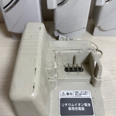 パナソニック リチウムイオンバッテリー 3本セットの画像