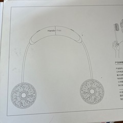 首かけ扇風機　ハンディファンの画像