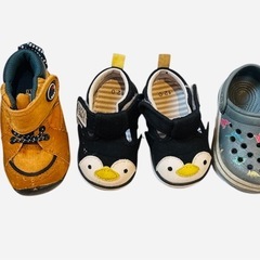13㎝　ベビー　baby 靴　IFME クロックス  ３点セットの画像