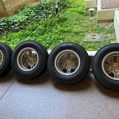 スタッドレス・タイヤ・ブリジストン・ブリザック・195/80R15・ハイエースの画像