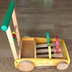 アンパンマン　ピノチオカタカタ手押し車の画像