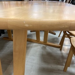 取りに来れる方限定！飛騨産業のダイニング5点セットです！の画像
