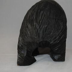 [1527] 木製 クマ 彫刻 熊 木彫り くま 置物の画像