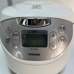 東芝炊飯器 5合炊き 2017年製の画像