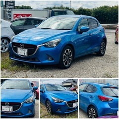 ⭕️マツダ　デミオ　2014 軽油　車検2年付いています。⭕️の画像