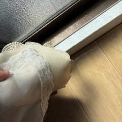 レース付きカーテンの画像