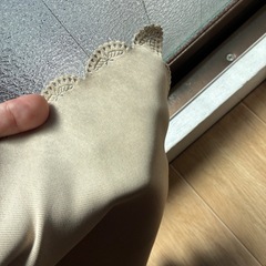 レース付きカーテンの画像