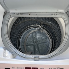 	SHARP 電気洗濯乾燥機　ES-T55E7-P 2014年製の画像