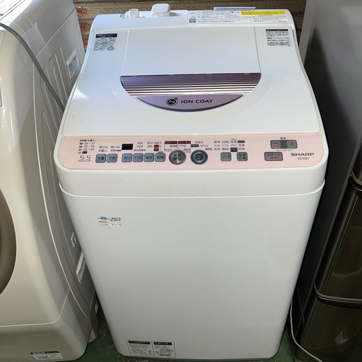 SHARP 電気洗濯乾燥機　ES-T55E7-P 2014年製