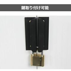 送料込み❣ 新品未使用 超特大 プレハブ 物置 メタルシェッド 車庫 ガレージ スチール 収納庫 幅277cmの画像