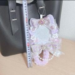 No.73 かなり大きめ写真サイズL判 パープルの画像