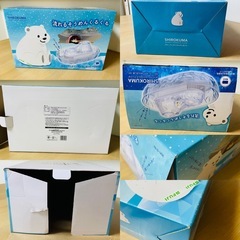 流氷しろくまそうめん流し器　M 流しそうめん　そうめん　説明書　外箱ありの画像