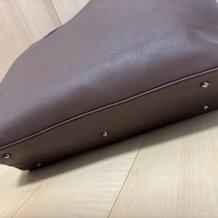 【新品】本革　大きめトートバッグの画像