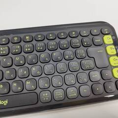 【良品】logicool POP ICON KEYS/YR0101/ワイヤレスキーボード/日本語配列の画像