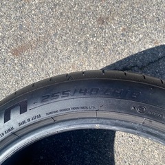 夏タイヤ　ファルケン　FK520　255/40R18の画像