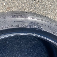 夏タイヤ　ファルケン　FK520　255/40R18の画像
