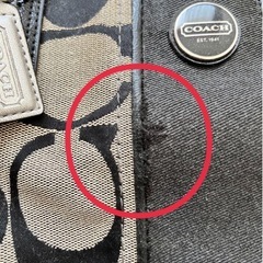 COACH バッグの画像