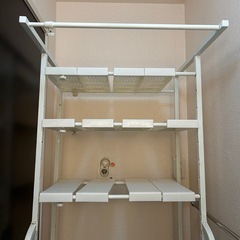 洗濯機ラックの画像