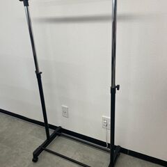 【申込多数】高さ伸縮パイプハンガーラックの画像