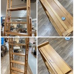 S750 ⭐ 天井突っ張りシェルフラック 高さ175-200cm 幅60cm USED 綺麗の画像