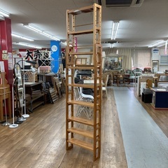 S750 ⭐ 天井突っ張りシェルフラック 高さ175-200cm 幅60cm USED 綺麗の画像