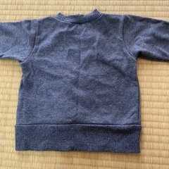 【80】スウェット トレーナー 長袖 子ども服の画像