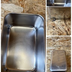  (s7500) ステンレス 深型組バット 2個 調理器具 キッチン用品 厨房用品 飲食店の画像