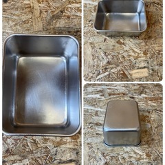  (s7500) ステンレス 深型組バット 2個 調理器具 キッチン用品 厨房用品 飲食店の画像