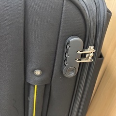 新品タグ付き　キャリーバッグ　前輪のみタイプの画像
