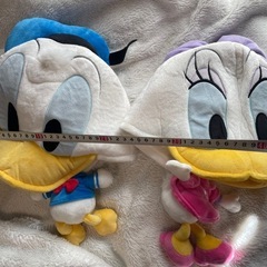 ディズニー ドナルド&デイジー ペア ファンキャップ 帽子 仮装 ハロウィンの画像
