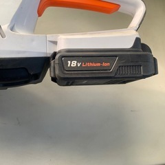 アイリスオーヤマ 充電式中古 ヘッジトリマー JHT530TC サンドベージュの画像