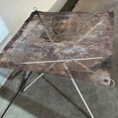 焚き火台　メッシュ　キャンプ　バーベキューの画像
