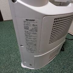加湿セラミックファンヒーター（SHARP）の画像
