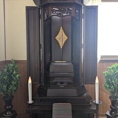 創価学会 仏壇 黒檀の画像