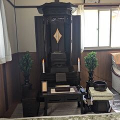 創価学会 仏壇 黒檀の画像