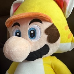 アメリカ限定　ネコマリオ　ぬいぐるみの画像
