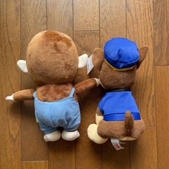 【ほぼ未使用】パウパトチェイス おさるのジョージ ぬいぐるみの画像